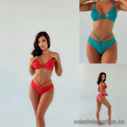 b13-3063 Купальник женский раздельный, S-L, 1 пачка (3 шт)