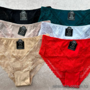 b13-9029 Трусики женские кружевные, XL-3XL, 1 пачка (18 шт)