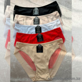 b13-9036 Трусики женские однотонные, M-XL, 1 пачка (15 шт)