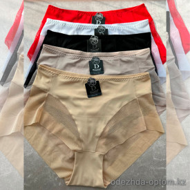 b13-9039 Трусики женские слипы высокие, XL-3XL, 1 пачка (15 шт)