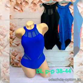 z4-bl Купальник женский слитный, 38-44, 1 пачка (4 шт)