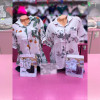 b6-1301-1302 Комплект женской пижамы: рубашка и шорты, M-XL, 1 пачка (3 шт)