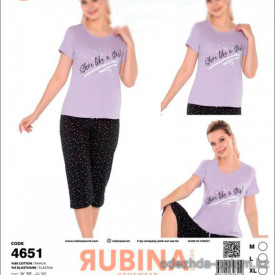 d7-4651 Rubina Комплект женской домашней одежды, М-XL, 1 пачка (3 шт)