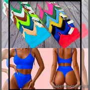 b5-666 Комплект нижнего белья: топ и трусики, стандарт, 1 пачка (6 шт)