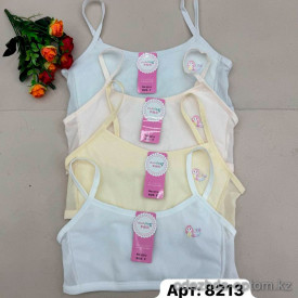 b6-8213-3 Топ подростковый на бретельках, 1 пачка (6 шт) b6-8213-3 Топ подростковый на бретельках, 1 пачка (6 шт)