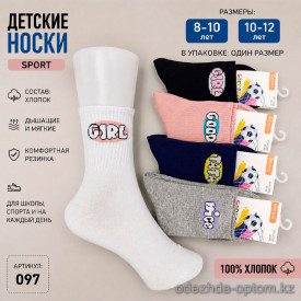 n5-097 Носки подростковые демисезонные, 1 пачка (10 пар)