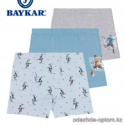 d7-3520-1 Baykar Трусики подростковые боксеры, 6 (11-12) лет, 1 пачка (6 шт)