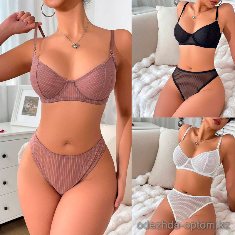 b13-8136 Комплекте нижнего белья: бюстгальтер и трусики, M-XL, 1 пачка (3 шт) b13-8136 Комплекте нижнего белья: бюстгальтер и трусики, M-XL, 1 пачка (3 шт)