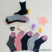n5-0344 Носки подростковые ангора, 1 пачка (10 пар)