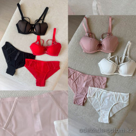 b15-1002 Комплект нижнего белья: бюстгальтер и трусики, 1 пачка (3 шт)