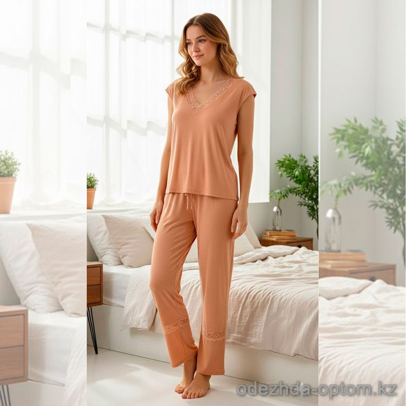 b15-2212 Комплект женской пижамы: майка и штаны, M-XL, 1 пачка (3 шт) b15-2212 Комплект женской пижамы: майка и штаны, M-XL, 1 пачка (3 шт)