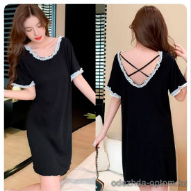 b4-40823 Сорочка женская с короткими рукавами, L-2XL, 1 пачка (3 шт) b4-40823 Сорочка женская с короткими рукавами, L-2XL, 1 пачка (3 шт)