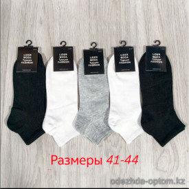 n3-0622 Носки мужские короткие, 41-44, 1 пачка (10 пар)