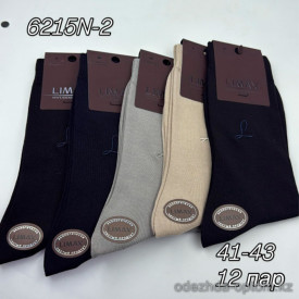 n4-6215N-2 Limax Носки мужские, 41-43, 1 пачка (12 пар)