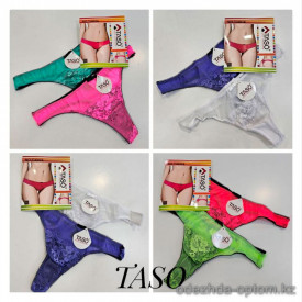 b4-6016-1 Taso Трусики женские стринги, M-XL, 1 пачка (20 шт)