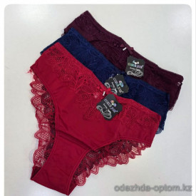 b4-9818 Coeur Joie Трусики женские кружевные, L-2XL, 1 пачка (6 шт)