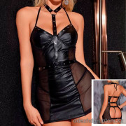 b16-27214 Пеньюар женский полу-прозрачный, S-M, 1 пачка (2 шт)