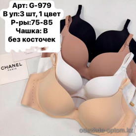 b6-G-979 Lavolle Бюстгальтер без косточек, чашка B, 1 пачка (3 шт) b6-G-979 Lavolle Бюстгальтер без косточек, чашка B, 1 пачка (3 шт)