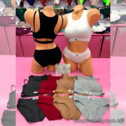 b6-3313-1 Комплект нижнего белья: топ и трусики, стандарт, 1 пачка (12 шт)