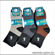 n3-0552 POLO Носки мужские махровые, 41-45, 1 пачка (5 пар)