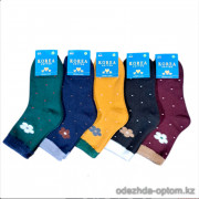 n3-0620 Korea Носки женские махровые, 36-41, 1 пачка (5 пар)