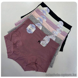 b4-666-3 Трусики женские высокие шортики, стандарт, 1 пачка (10 шт)