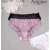 b4-P6604 Acousma Трусики женские кружевные, M-XL, 1 пачка (6 шт)