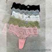 b13-720-1 Трусики женские кружевные стринги, M-L, 1 пачка (14 шт)