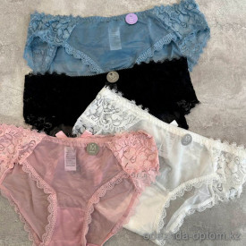 b13-725 Трусики женские кружевные, M-L, 1 пачка (6 шт)