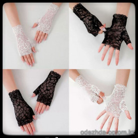 b5-1152-1 Перчатки женские кружевные, 1 шт