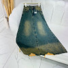 w28-1113 Юбка женская джинсовая французской длины, 1 шт