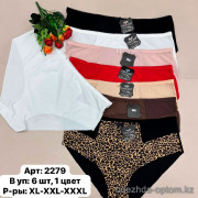 b6-2279 Coeur Joie Трусики женские слипы, XL-3XL, 1 пачка (6 шт)