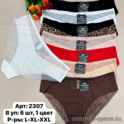 b6-2307-6 Coeur Joie Трусики женские слипы, L-2XL, 1 пачка (6 шт)