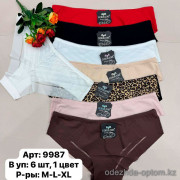 b6-9987 Coeur Joie Трусики женские плавки, M-XL, 1 пачка (6 шт)