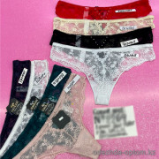 b6-2269-2 Coeur Joie Трусики женские гипюровые бразилианы, S-XL, 1 пачка (6 шт)