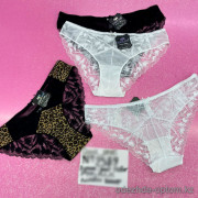 b6-2389 Coeur Joie Трусики женские гипюровые плавки, M-XL, 1 пачка (6 шт)