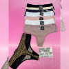 b6-9908 Coeur Joie Трусики женские утягивающие стринги, M-2XL, 1 пачка (6 шт)