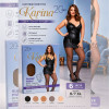 k2-2333 Karina Колготки капроновые для полных женщин, 6/7XL, 20 ден, 1 пачка (6 шт)