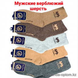 n3-0579 Носки мужские из верблюжий шерсти, 41-45, 1 пачка (10 пар)