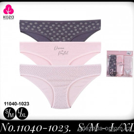 b5-11040-1023 Koza Underwear Комплект женских трусиков: тройка, 1 пачка (3 шт)