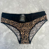 b13-9025 Трусики женские леопардовые слипы, M-XL, 1 пачка (3 шт)