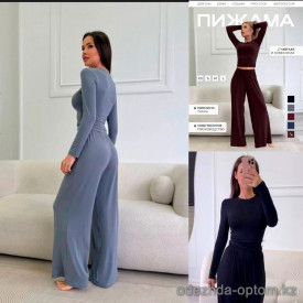 b15-82377 Комплект женской одежды: кофта и кюлоты, стандарт (до 50), 1 пачка (3 шт) b15-82377 Комплект женской одежды: кофта и кюлоты, стандарт (до 50), 1 пачка (3 шт)