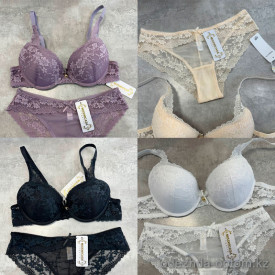 b13-0885 Комплект нижнего белья: бюстгальтер и трусики, чашка B, 1 пачка (3 шт) b13-0885 Комплект нижнего белья: бюстгальтер и трусики, чашка B, 1 пачка (3 шт)