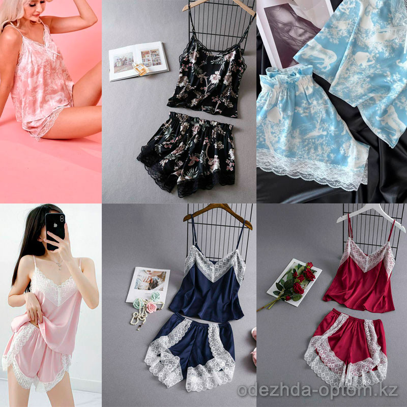 b16-253 Комплект женской пижамы двойка, M-XL, 1 пачка (3 шт) b16-253 Комплект женской пижамы двойка, M-XL, 1 пачка (3 шт)