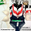 b6-K0538B-1 Miss Wicasa Комплект нижнего белья: бюстгальтер на тонком поролоне и трусики, чашка B, 1 пачка (3 шт)