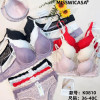 b6-K0810 Miss Wicasa Комплект нижнего белья: бюстгальтер на тонком поролоне и трусики, чашка C, 1 пачка (3 шт)