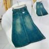 w28-1010 Юбка женская джинсовая французской длины, 1 шт
