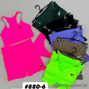 b6-880-6 Комплект спортивного белья 3в1: топ, стринги и шорты, стандарт, 1 пачка (10 шт)