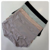 b4-666-4 Трусики женские однотонные, большие размеры, 2XL-3XL, 1 пачка (12 шт)