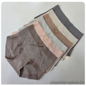 b4-7112 Трусики женские однотонные, стандарт, 1 пачка (10 шт)